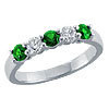 Emerald Diamond Ring