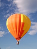 A ride in a hot air balloon