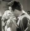 A 1950s kiss