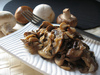 yummy buttered mushrooms