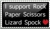 rock paper sissors lizard spock!