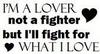 fight for love