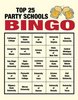 Barney's Party School Bingo!