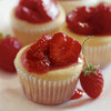 Mini Strawberry Cheesecakes ♥ 