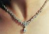 a diamond necklace
