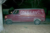 A van full of Free Candy!Hop In!