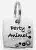 PARTY ANIMAL tag / collar charm