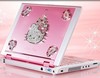 Hello kitty pink lap top.