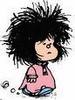 Mafalda disheveled