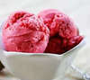 strawberry frozen sorbet