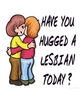 lesbian hug