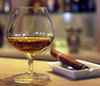 A cognac with a cigare