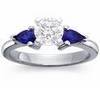 Diamond and Sapphire Ring