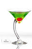 a green martini