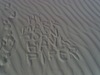 Message in the Sand