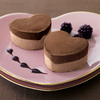 heart-shape choco ice-cream