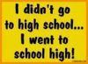 high school