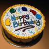 a Happy Birthday cake