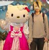 A hot date with Hello Kitty
