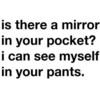 Mirror in your pocket