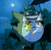 a flying trip with totoro