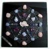 Reiki healing crystal grid