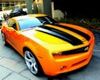 Flaming Orange Camaro