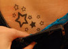hip stars tattoo