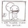 My way of making you smile...