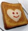 My love in a toast