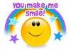 you make me smile :)