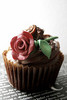 Chocolate Rose Cupcake