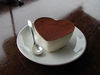 chocolate heart dessert  