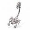 Scorpion Belly Button Ring