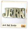 Jerk belt buckle