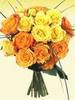 yellow &amp; orange roses