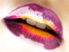 Colourful lips