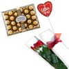 valentine choc and roses