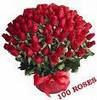 100 Red Roses -cos your worth it