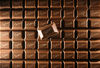 a wall of chocolate