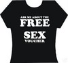 free sex voucher t-shirt