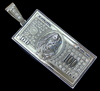 Dollar Bill Pendant &amp; Chain