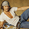 hot night with Depp;cuffs inside