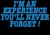 I'm an experience (/;-&gt;