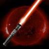 red lightsaber