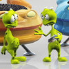 Little green aliens
