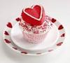 Valentine cupcake