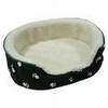 Black pet bed