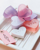 bath with heart shape soapie