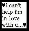 I can`t help im inlove with you